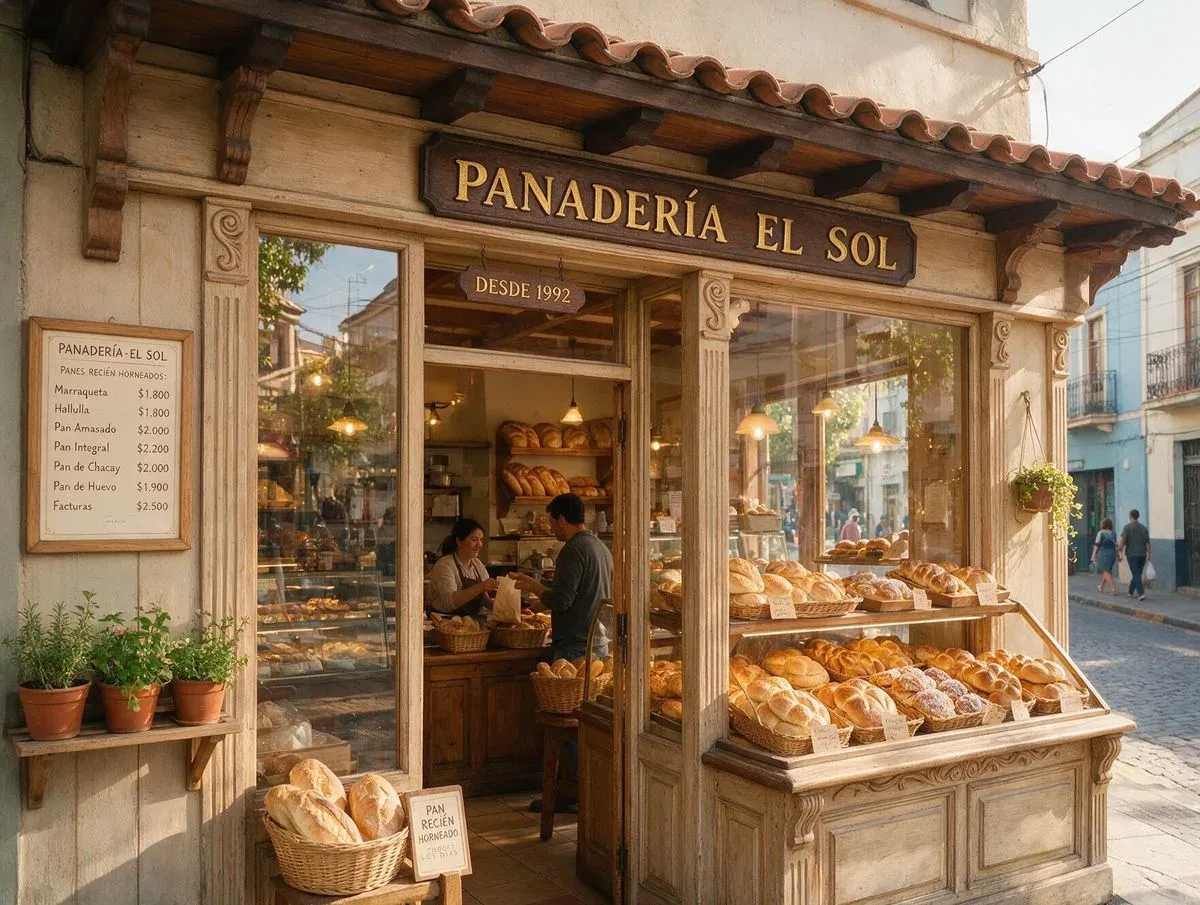 Ejemplo de sitio para un negocio de gastronomía